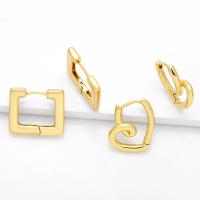 Brass Drop Earring, plated, fashion jewelry golden [