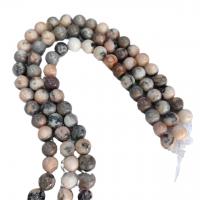 Perles de pierre gemme unique, Pierre naturelle, Rond, poli, DIY & normes différentes pour le choix, multicolore Environ 37.2 cm, Vendu par brin