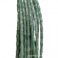 Single Gemstone Beads, Bamboo, polished, DIY Approx 36 cm, Approx 