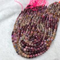 Single Gemstone Beads, Spinel, polished, natural & folk style & DIY pink Approx 38-40 cm 