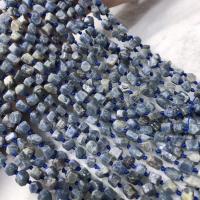 Single Gemstone Beads, Sapphire​, polished, folk style & DIY Approx 38-40 cm 