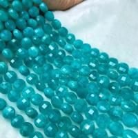 Amazonit Perlen, poliert, Folk-Stil & DIY, 7x10mm, Länge:ca. 38-40 cm, verkauft von Strang