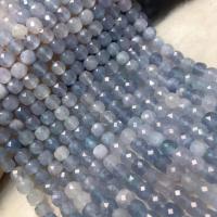 Aquamarine Beads, polished, folk style & DIY, 7-8mm Approx 38-40 cm 
