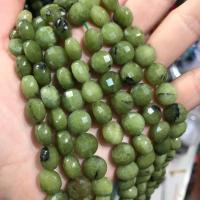 Perles de Pierre jade, Pierre de jaspe, poli, style folk & DIY & styles différents pour le choix Environ 38-40 cm, Vendu par brin