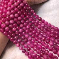 Single Gemstone Beads, Ruby, polished, folk style & DIY Approx 38-40 cm 