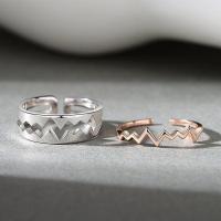 Палец кольцо-латунь, Латунь, 2 шт. & ювелирные изделия моды & Мужская, 17mm, продается указан