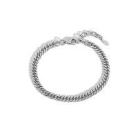 Stainless Steel Anklets Jewelry, 304 Stainless Steel, with 5cm extender chain, fashion jewelry & for woman, original color, 6mm Approx 20 cm 