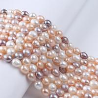 Rice Cultured Freshwater Pearl Beads, DIY, multi-colored, 8-9mm Approx 36 cm 