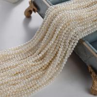 Potato Cultured Freshwater Pearl Beads, DIY, white, 4mm Approx 37 cm [