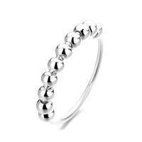 Sterling Silver Finger Ring, 925 Sterling Silver, bright silver color plated, fashion jewelry  & for woman 