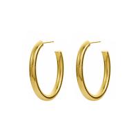Brass Stud Earring, KC gold color plated, fashion jewelry & for woman, golden [
