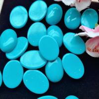 Synthetic Turquoise Cabochon, DIY, blue Approx [