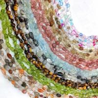 Perles de pierre gemme unique, Pierre naturelle, poli, DIY & styles différents pour le choix, plus de couleurs à choisir Environ 38.4 cm, Environ Vendu par brin