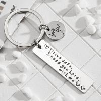 Stainless Steel Key Chain, 304 Stainless Steel, portable 25mm 