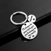 Stainless Steel Key Chain, 304 Stainless Steel, fashion jewelry, 25u00d730mm,15mm,25mm,30mm 