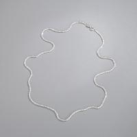 Collar de la joyería de plata esterlina, Plata de ley 925, diverso tamaño para la opción, 40cm,45cm, Vendido por UD