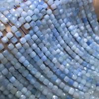 Aquamarin Perlen, poliert, Folk-Stil & DIY & verschiedene Stile für Wahl, Länge:ca. 38-40 cm, verkauft von Strang