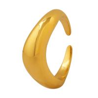 Titanium Steel Finger Ring, Vacuum Ion Plating, fashion jewelry & for woman US Ring 