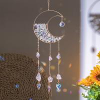 Hanging Ornaments, Iron, with Gemstone & Crystal, for home and office 