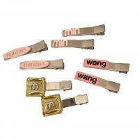 Alligator Hair Clip, Zinc Alloy, with Acrylic, plated & for woman [