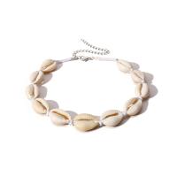 Shell Necklace, Cotton Thread, with Shell, fashion jewelry 85cm,40cm,30cm,10cm 