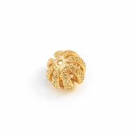 Brass Spacer Beads, fashion jewelry & DIY, golden [
