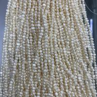 Perles nacres baroques de culture d'eau douce , perle d'eau douce cultivée, DIY & normes différentes pour le choix, blanc Environ 37 cm, Vendu par brin