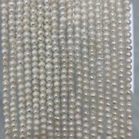 Potato Cultured Freshwater Pearl Beads, DIY, white, 3-4mm Approx 37 cm 