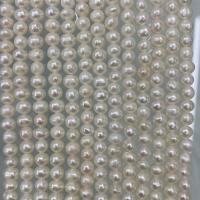 Potato Cultured Freshwater Pearl Beads, DIY, white, 4-5mm Approx 37 cm 