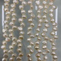Naturel d'eau douce perles, perle d'eau douce cultivée, riz, DIY, blanc, 5-6mm Environ 37 cm, Vendu par brin
