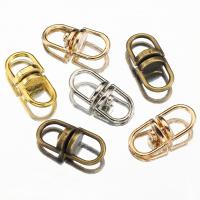 Edelstahl Schlüssel Verschluss, Eisen, Vakuum-Ionen-Beschichtung, DIY, keine, 19x9mm, 20PCs/Tasche, verkauft von Tasche