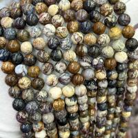 Single Gemstone Beads, Pietersite, Round, DIY mixed colors, nickel, lead & cadmium free Approx 39 cm 