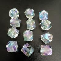Plating Acrylic Beads, UV plating, DIY, multi-colored Approx [
