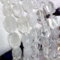 Natural Clear Quartz Beads, DIY, clear Approx 39 cm 
