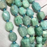 Perles amazonite, DIY, couleurs mélangées Environ 39 cm, Vendu par brin