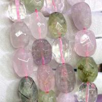 Perles de pierre gemme mixte, DIY, couleurs mélangées Environ 39 cm, Vendu par brin