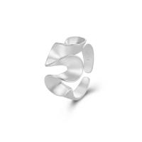 Sterling Silver Finger Ring, 925 Sterling Silver, fashion jewelry & for woman, 16.9mm, US Ring 