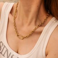 Stainless Steel Jewelry Necklace, 304 Stainless Steel, with 5.5cm extender chain, plated, fashion jewelry cm 