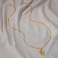 Rhinestone Zinc Alloy Necklace, Scorpion, plated, fashion jewelry & Unisex & with rhinestone Approx 62 cm 
