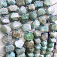 Amazonit Perlen, DIY, gemischte Farben, 13x18mm, Länge:ca. 39 cm, verkauft von Strang