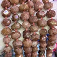 Perles nature de couleur Mix, Strawberry Quartz, DIY, couleurs mélangées Environ 39 cm, Vendu par brin