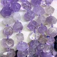 Single Gemstone Beads, Lavender, DIY, purple Approx 39 cm 