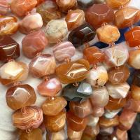 Natürliche Botswana Achat Perlen, DIY, gemischte Farben, 13x18mm, Länge:ca. 39 cm, verkauft von Strang