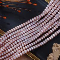 Naturel d'eau douce perles, perle d'eau douce cultivée, DIY, rose pourpre, 8mm Environ 36-37 cm, Vendu par brin