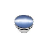 Stainless Steel Finger Ring, 304 Stainless Steel, with Cats Eye, Oval, polished, Unisex original color 