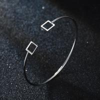 Zinc Alloy Cuff Bangle, fashion jewelry Inner Approx 58mm 