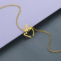 Stainless Steel Jewelry Necklace, 304 Stainless Steel, with 50mm extender chain, fashion jewelry & for woman Approx 450 mm [