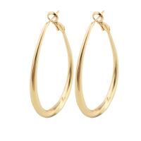Brass Lever Back Earring, fashion jewelry & for woman, golden 