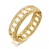 Fashion Zinc Alloy Bangle, plated, for woman, golden [