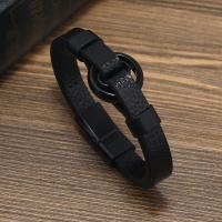 PU Leather Cord Bracelets, fashion jewelry & for man 10mm 